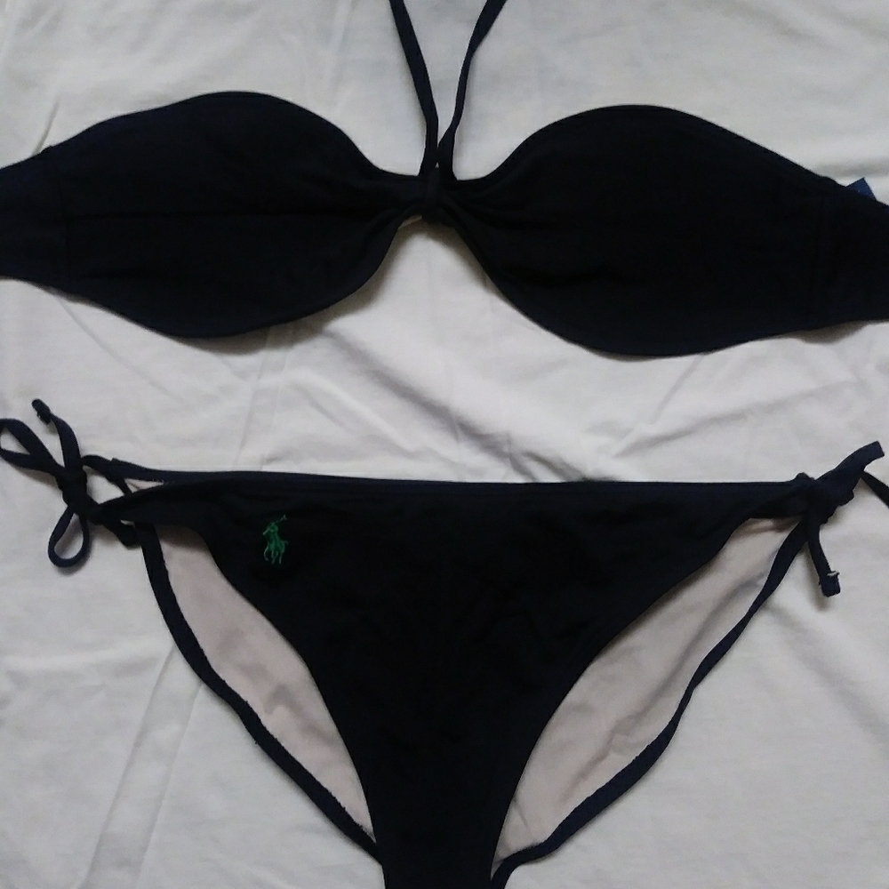 🚫SOLD-🔥Ralph Lauren Black Bikini👙💚